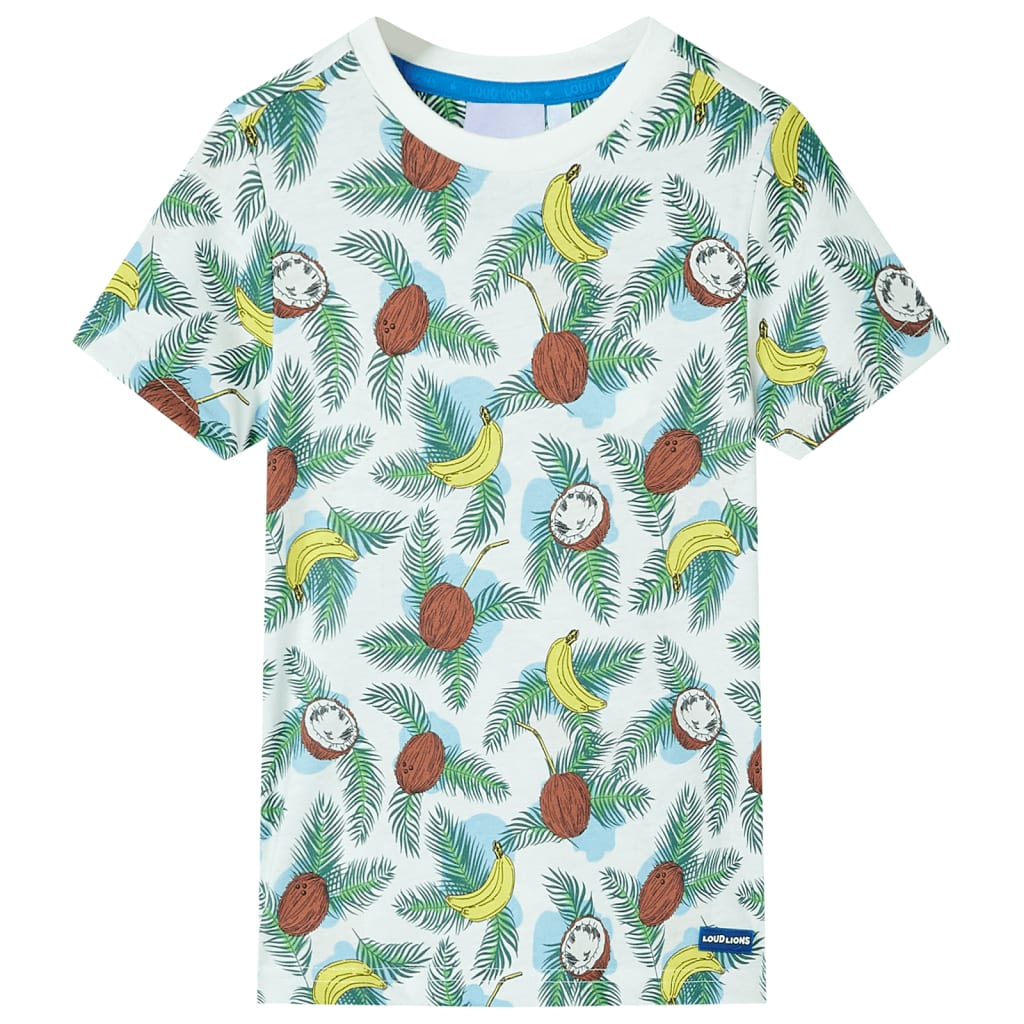 Kinder-Kurzarmshirt Mehrfarbig 92 Kinder-Kurzarmshirt Mehrfarbig 92