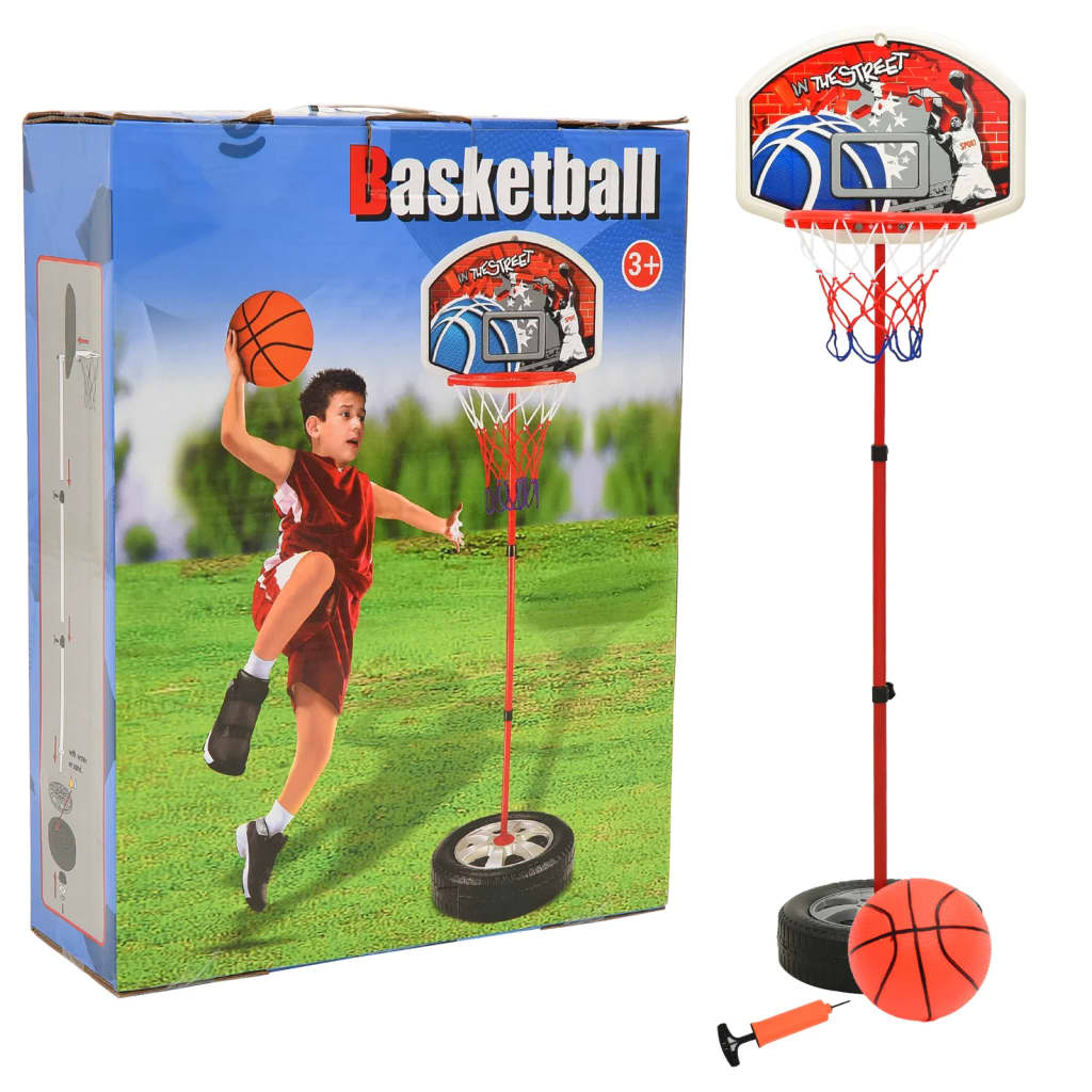 Kinder Basketball Spiel-Set Verstellbar 120 cm Kinder Basketball Spiel-Set Verstellbar 120 cm