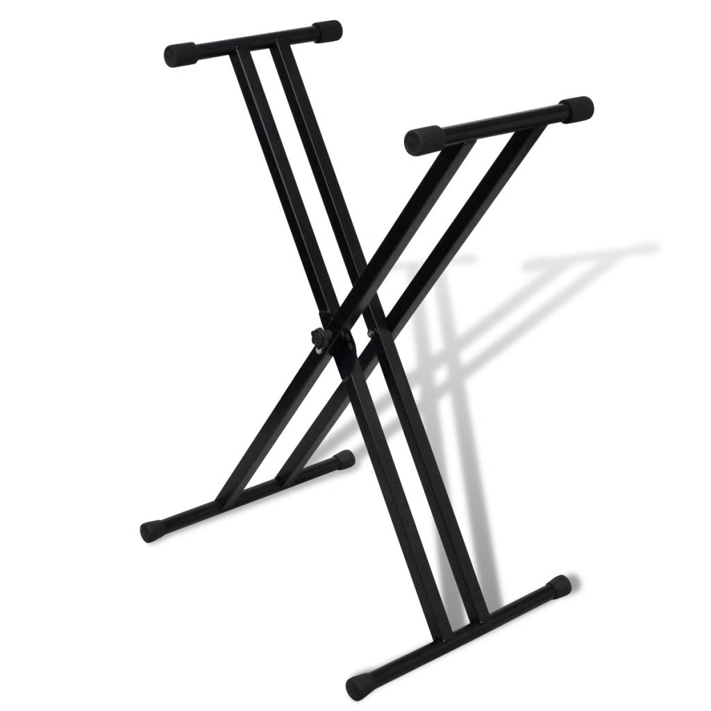 Verstellbare Doppelversteifter Keyboardständer X-Rahmen Verstellbare Doppelversteifter Keyboardständer X-Rahmen