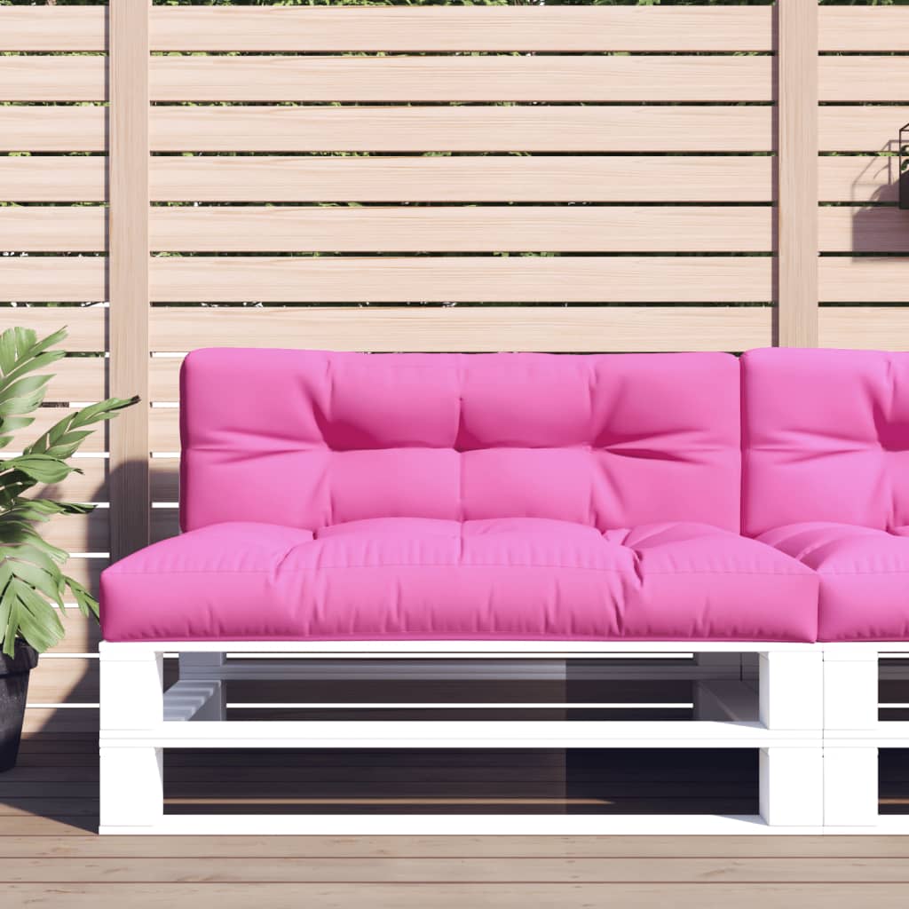 Palettenkissen Rosa 120x40x12 cm Stoff Palettenkissen Rosa 120x40x12 cm Stoff