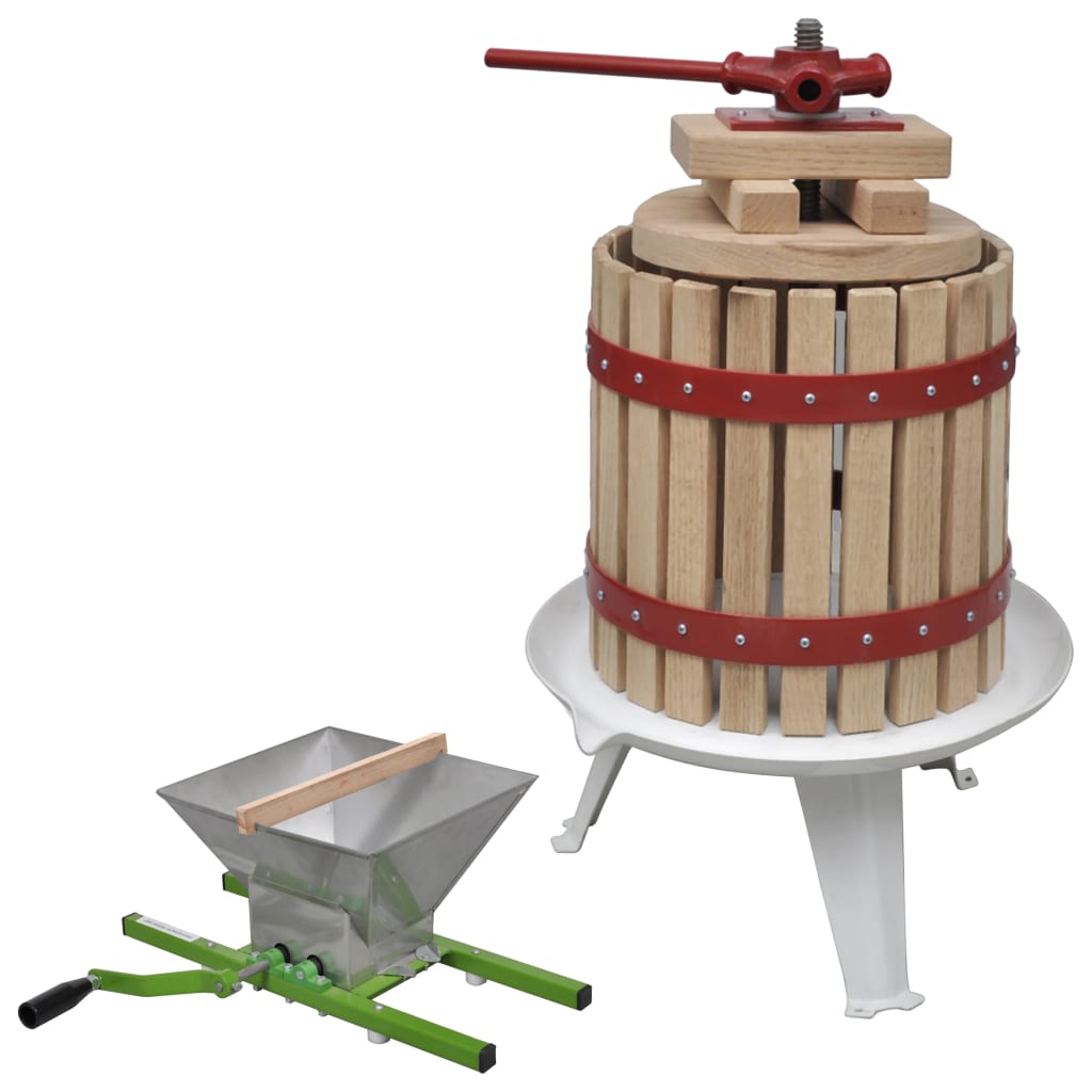 2-tlg. Obst- & Weinpresse und Mühle-Set 2-tlg. Obst- & Weinpresse und Mühle-Set